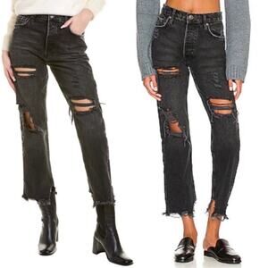Free people Tapered Baggy Boyfriend Jeans